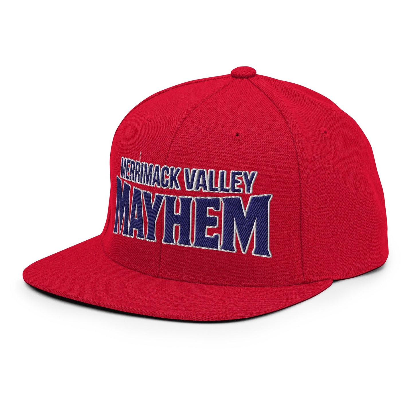 Snapback Hat | Merrimack Valley Mayhem | Script Logo
