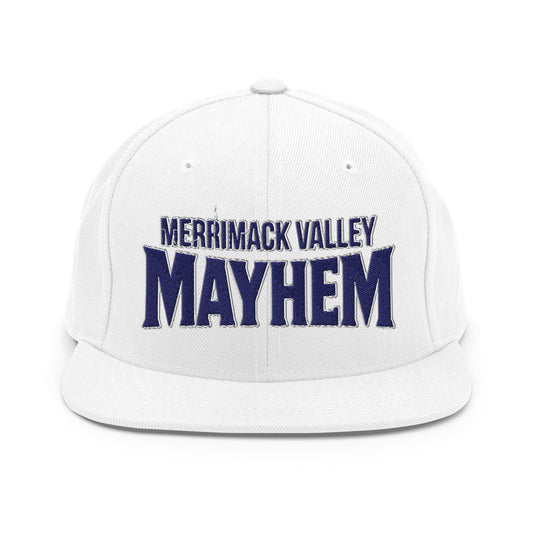 Snapback Hat | Merrimack Valley Mayhem | Script Logo