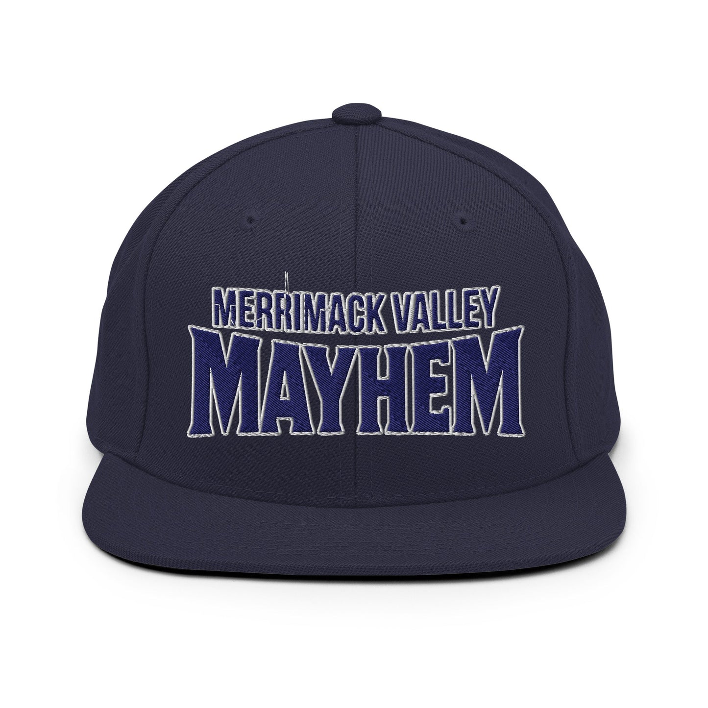 Snapback Hat | Merrimack Valley Mayhem | Script Logo