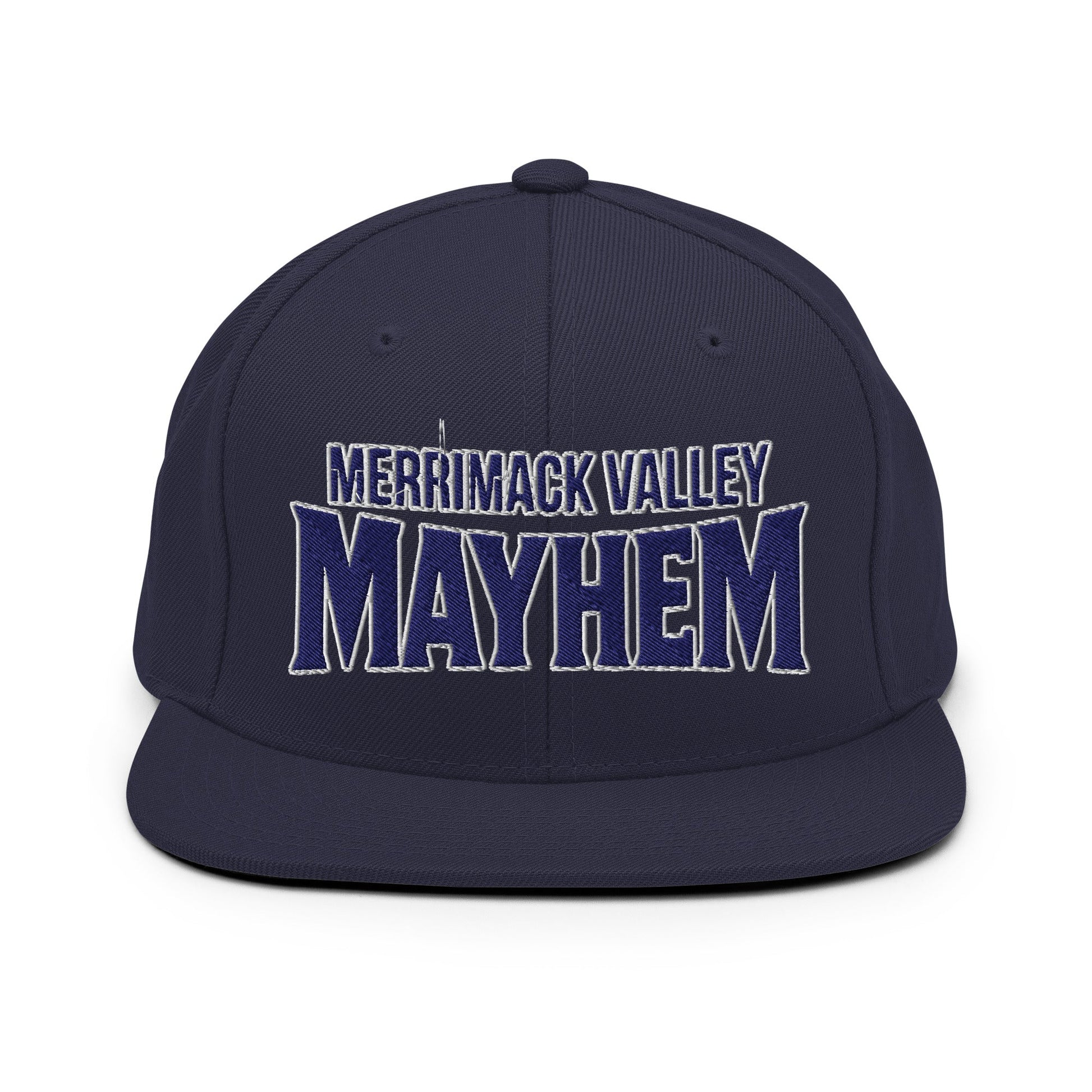Snapback Hat | Merrimack Valley Mayhem | Script Logo