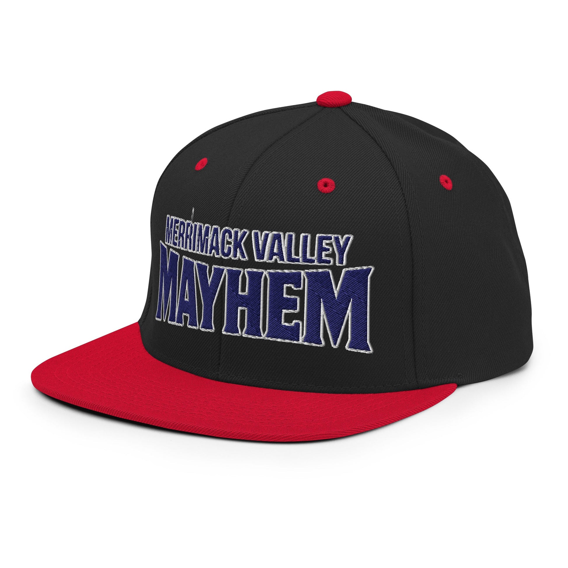 Snapback Hat | Merrimack Valley Mayhem | Script Logo