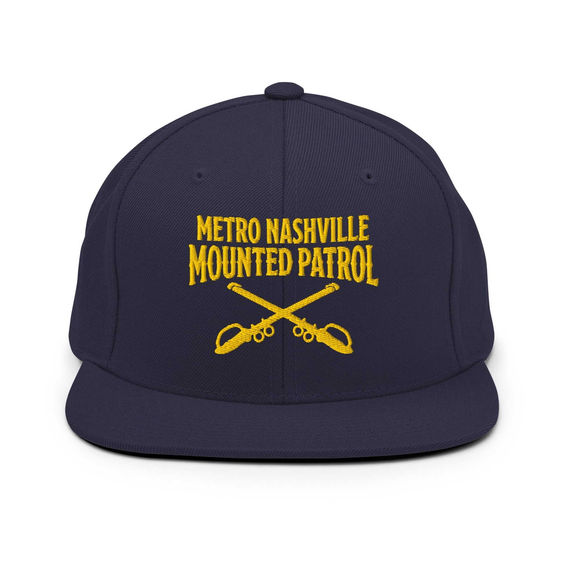 Snapback Hat | Metro Nashville Police Department Horse Mounted Patrol | Crest Logo