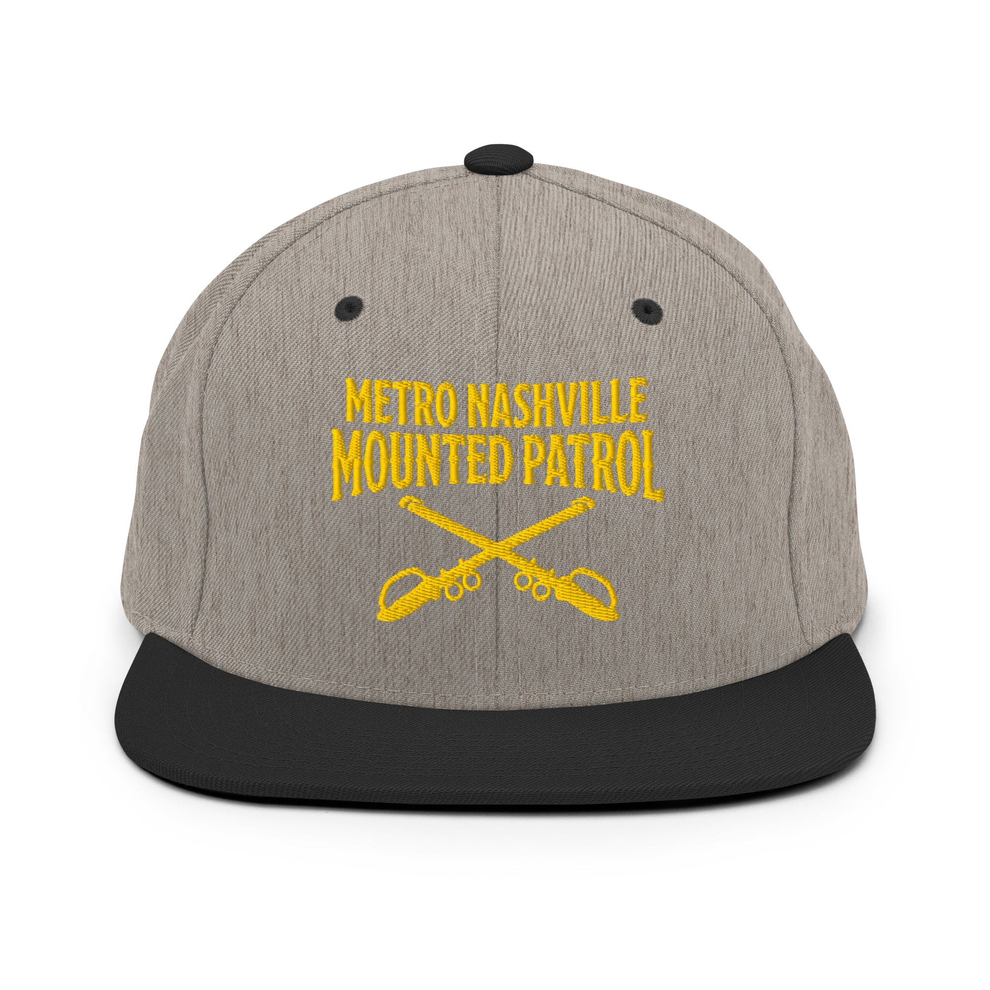 Snapback Hat | Metro Nashville Police Department Horse Mounted Patrol | Crest Logo