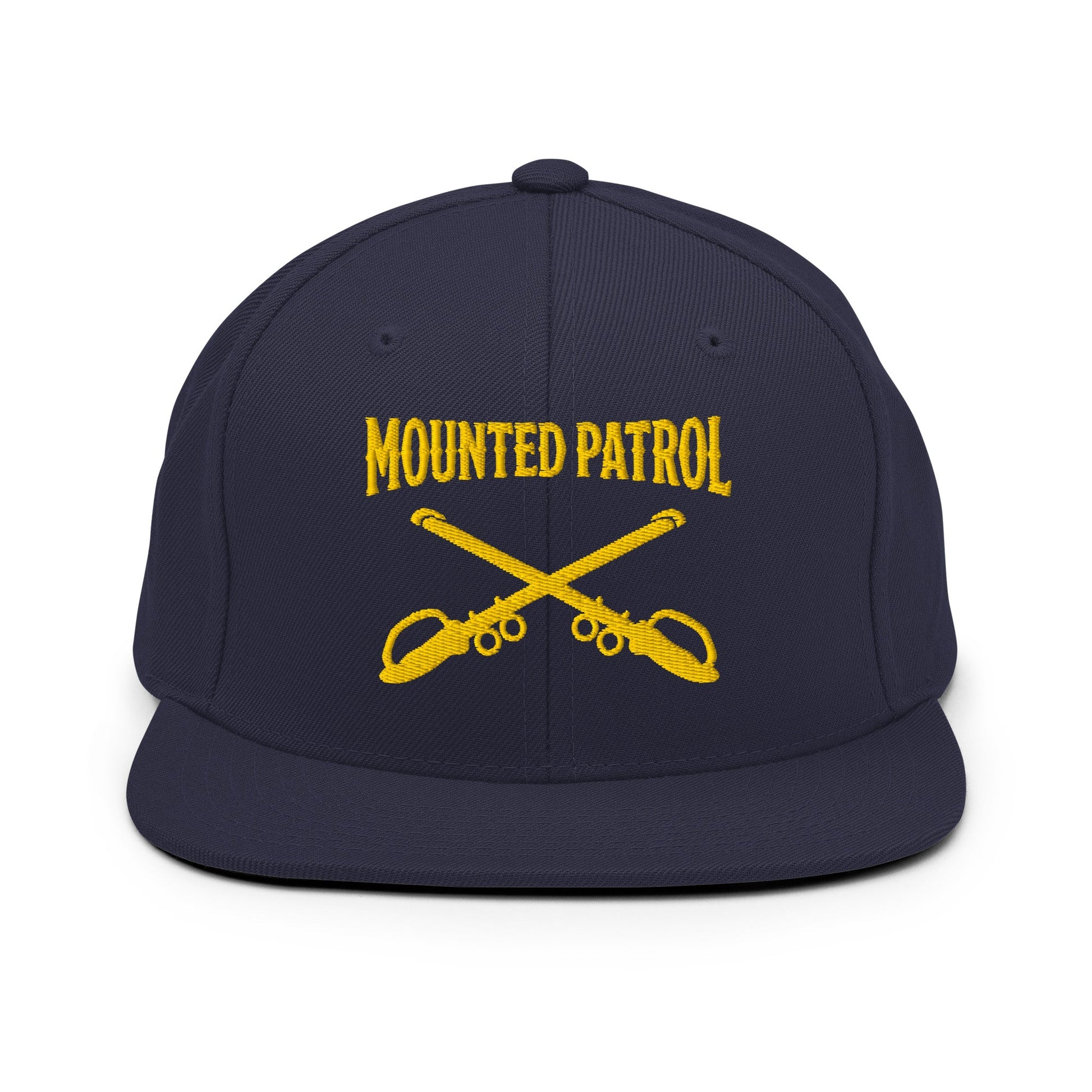 Snapback Hat | Metro Nashville Police Department Horse Mounted Patrol | Sabres Logo