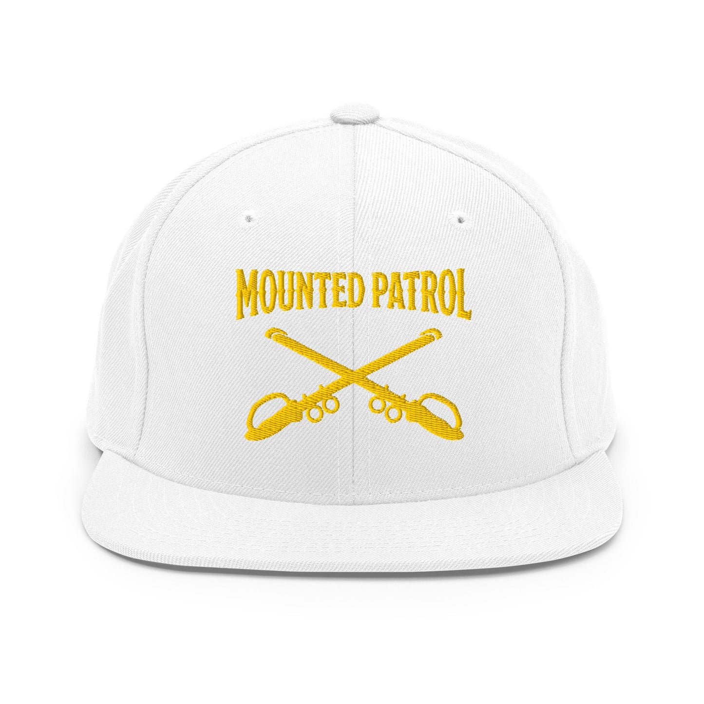 Snapback Hat | Metro Nashville Police Department Horse Mounted Patrol | Sabres Logo