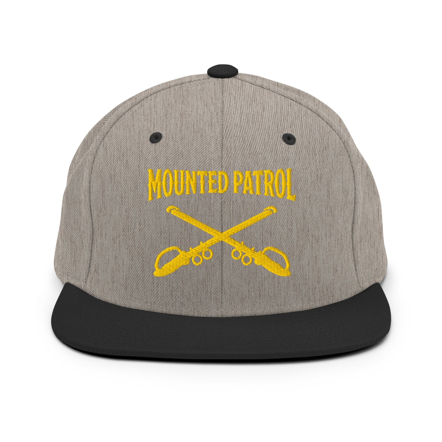 Snapback Hat | Metro Nashville Police Department Horse Mounted Patrol | Sabres Logo