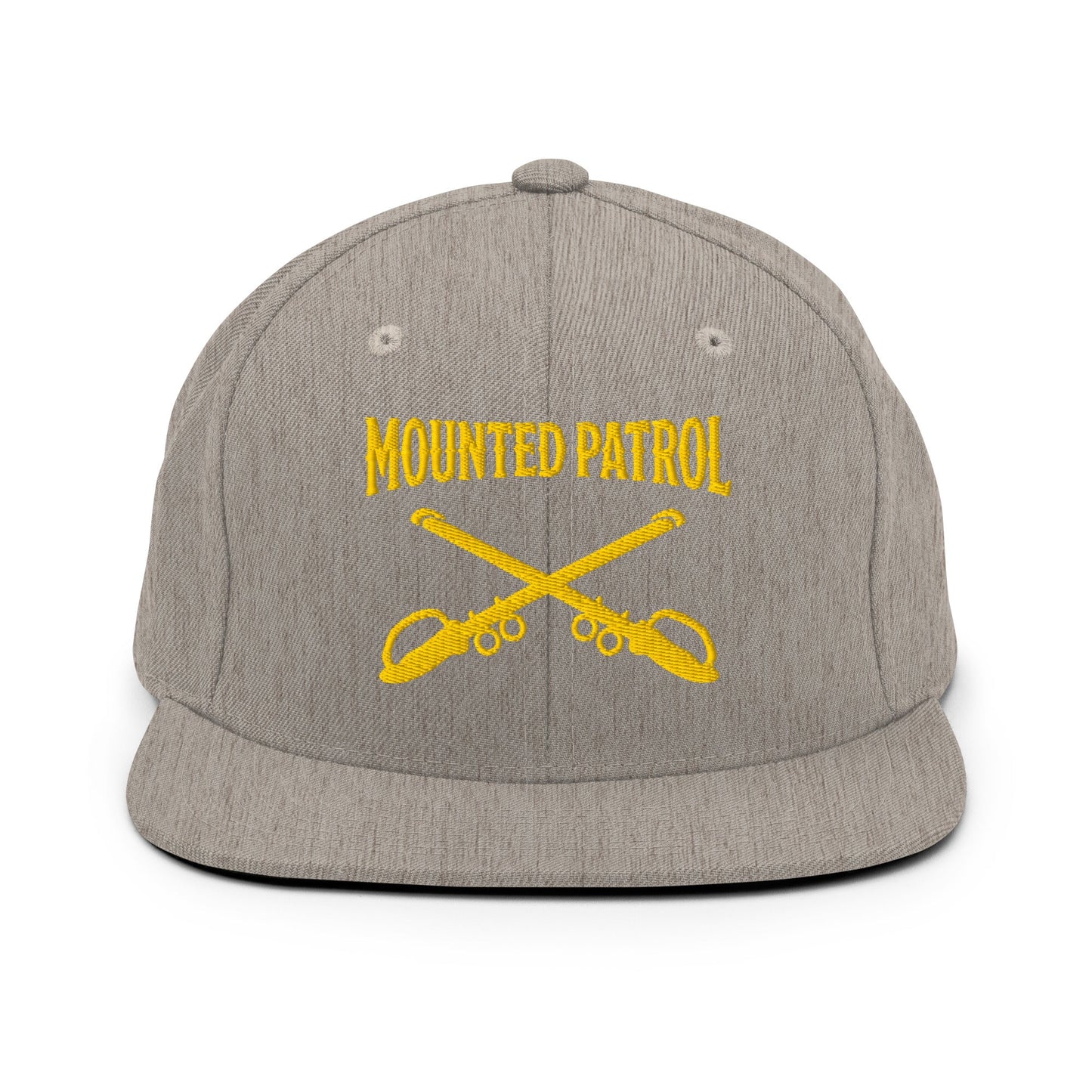 Snapback Hat | Metro Nashville Police Department Horse Mounted Patrol | Sabres Logo