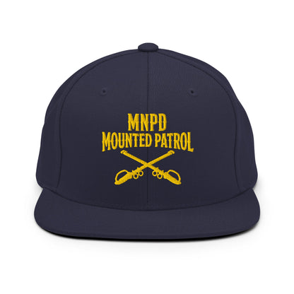 Snapback Hat | Metro Nashville Police Department Horse Mounted Patrol | Sabres MNPD Logo