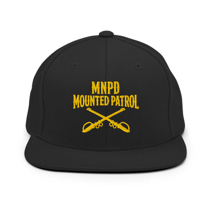 Snapback Hat | Metro Nashville Police Department Horse Mounted Patrol | Sabres MNPD Logo