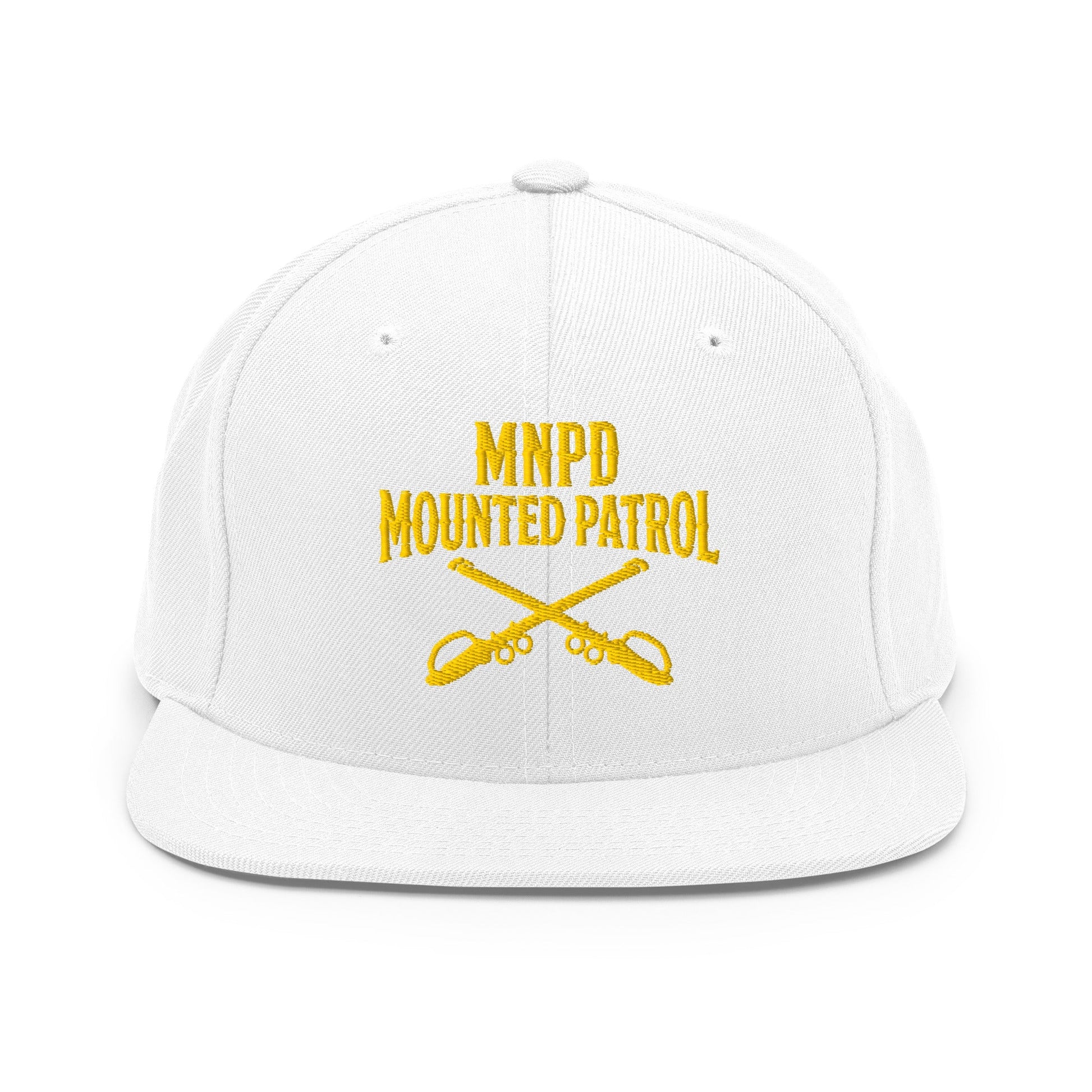 Snapback Hat | Metro Nashville Police Department Horse Mounted Patrol | Sabres MNPD Logo