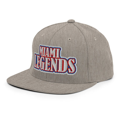 Snapback Hat | Miami Legends Football | King Shield Logo