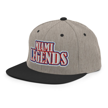 Snapback Hat | Miami Legends Football | King Shield Logo