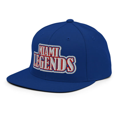 Snapback Hat | Miami Legends Football | King Shield Logo