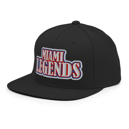 Snapback Hat | Miami Legends Football | King Shield Logo