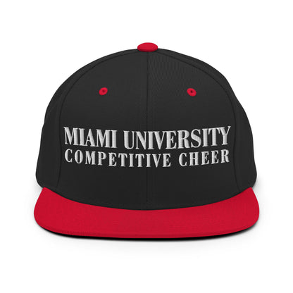 Snapback Hat | Miami University Competitive Cheer Team | Alt Logo 2