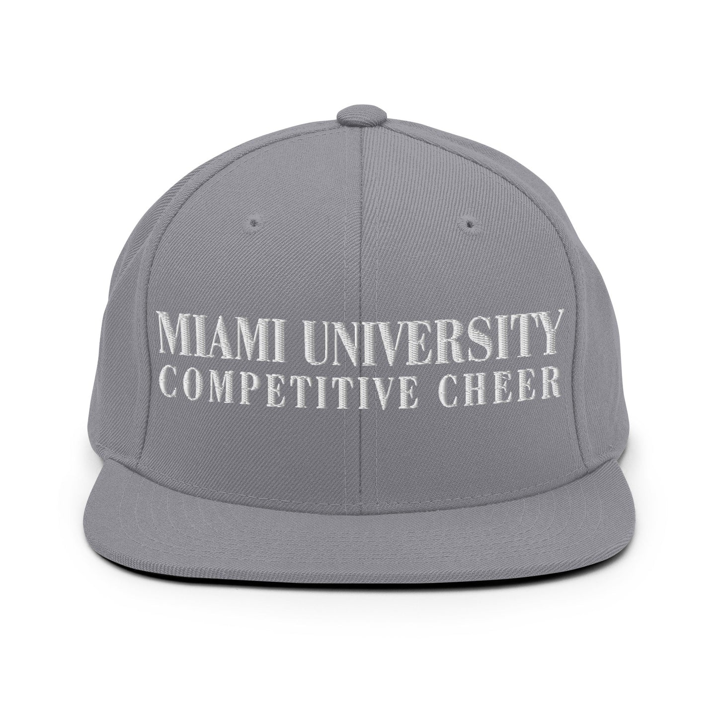 Snapback Hat | Miami University Competitive Cheer Team | Alt Logo 2