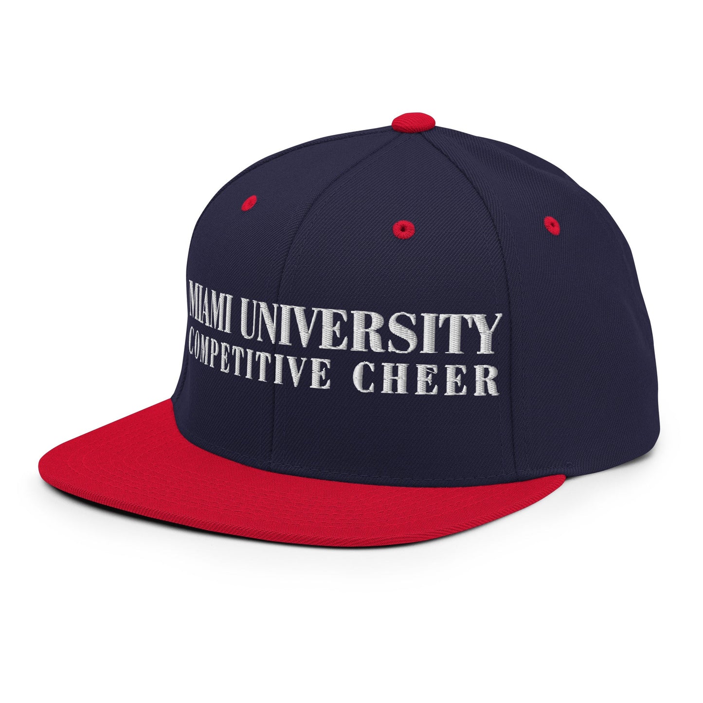 Snapback Hat | Miami University Competitive Cheer Team | Alt Logo 2