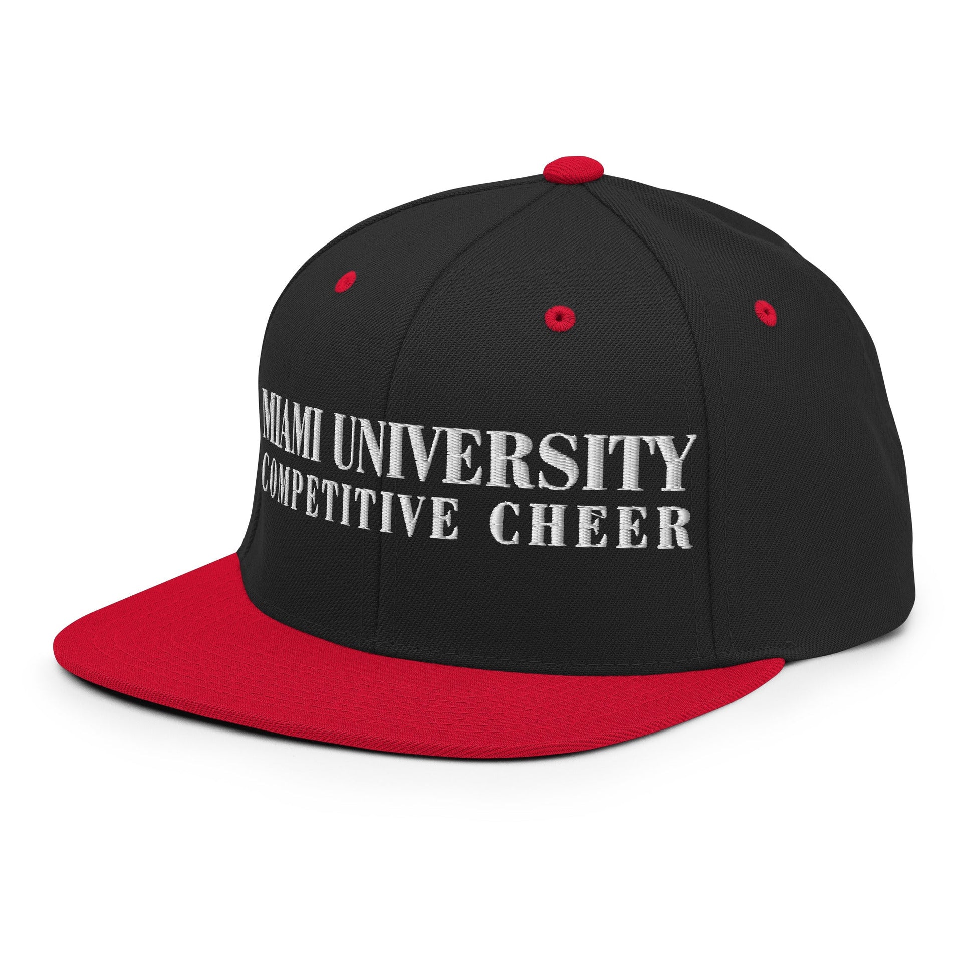 Snapback Hat | Miami University Competitive Cheer Team | Alt Logo 2