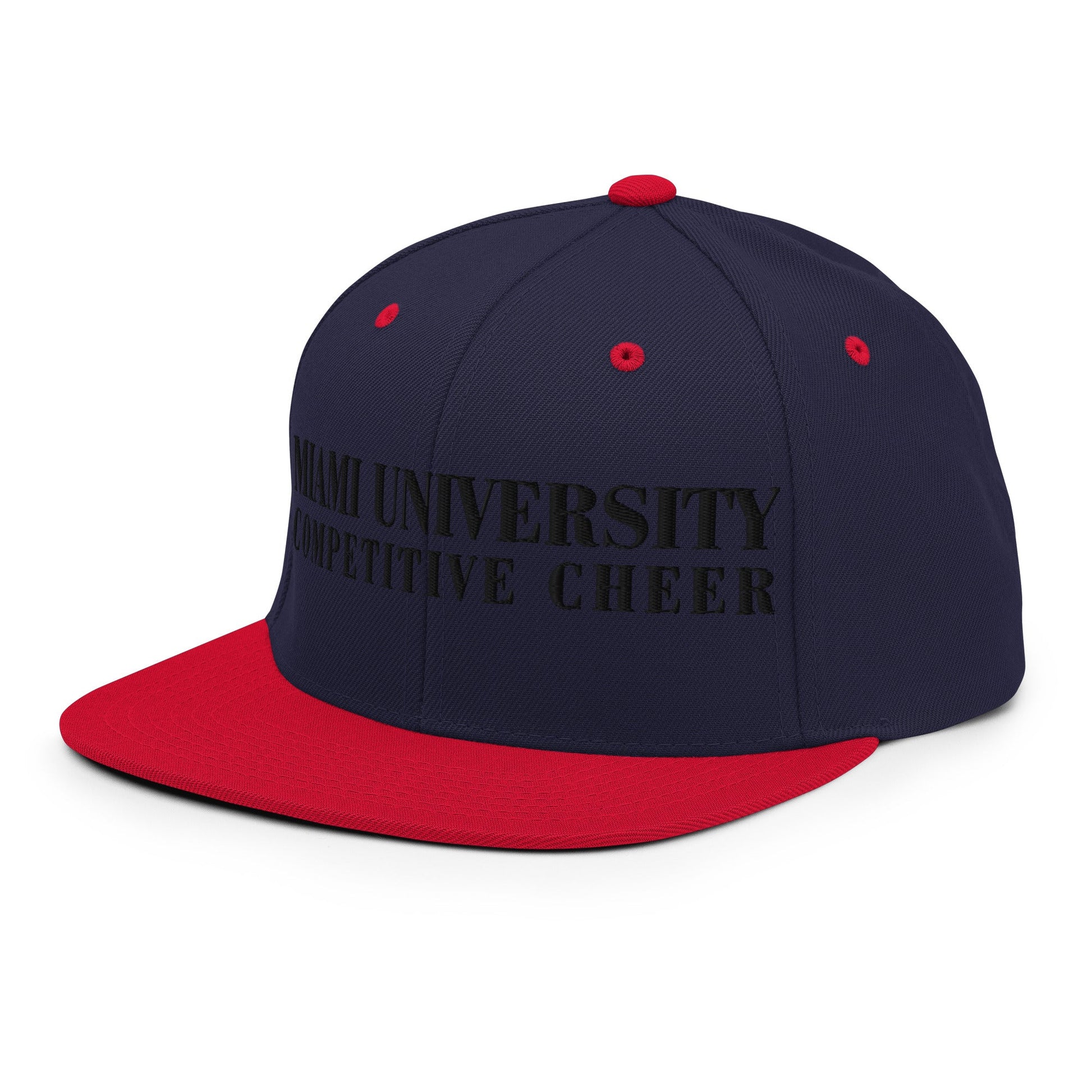 Snapback Hat | Miami University Competitive Cheer Team | Alt Logo