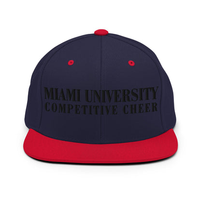 Snapback Hat | Miami University Competitive Cheer Team | Alt Logo