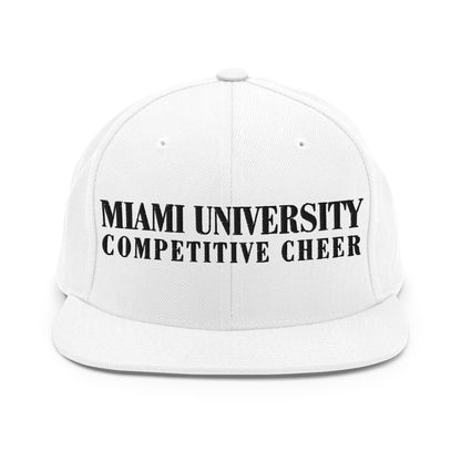 Snapback Hat | Miami University Competitive Cheer Team | Alt Logo