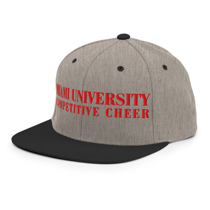 Snapback Hat | Miami University Competitive Cheer Team