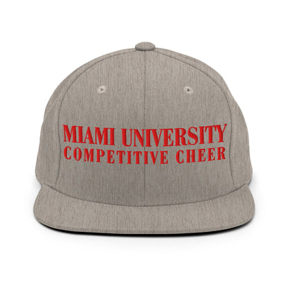 Snapback Hat | Miami University Competitive Cheer Team