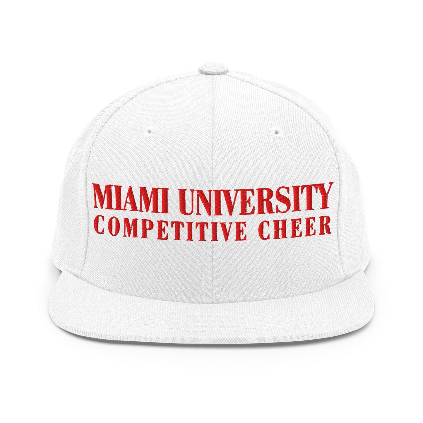 Snapback Hat | Miami University Competitive Cheer Team