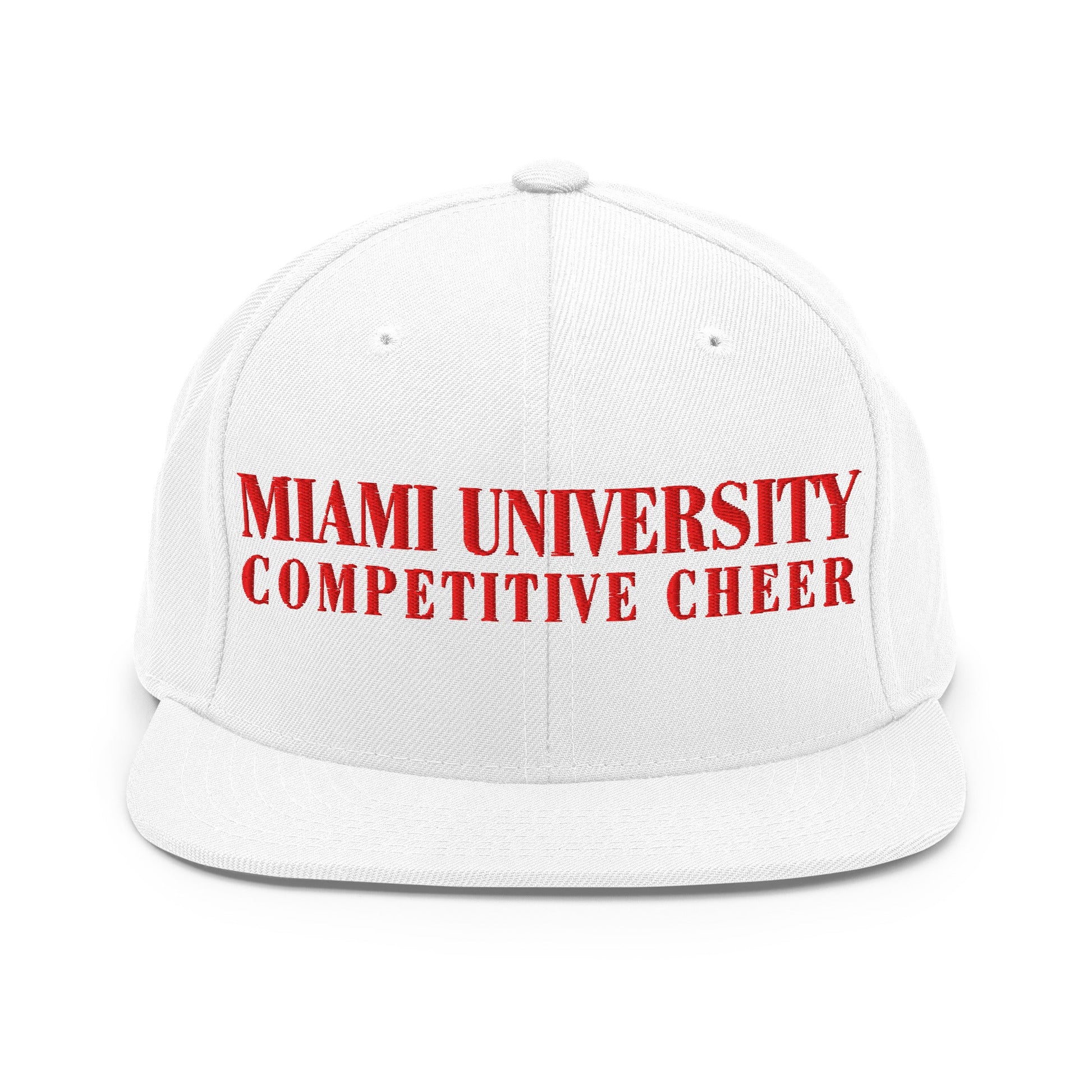 Snapback Hat | Miami University Competitive Cheer Team