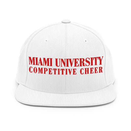 Snapback Hat | Miami University Competitive Cheer Team