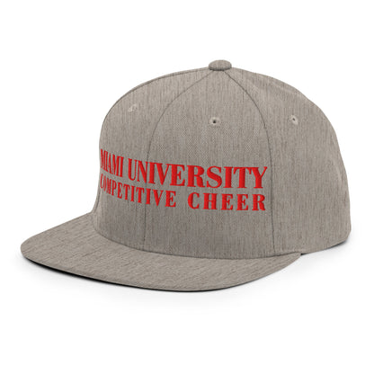 Snapback Hat | Miami University Competitive Cheer Team