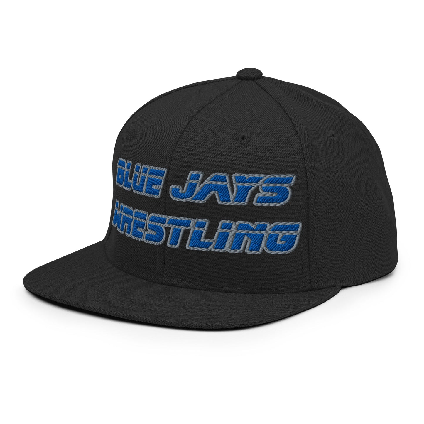 Snapback Hat | Middlesex Bluejays Wrestling | Retro Wrestling Logo
