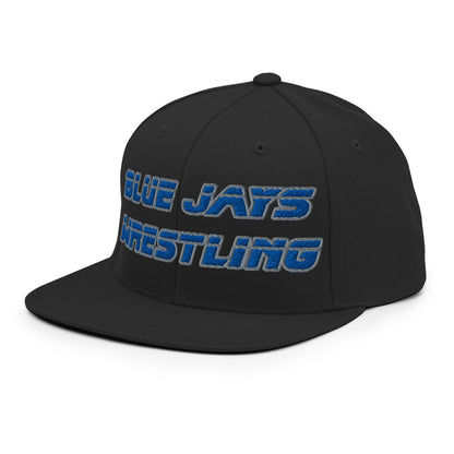 Snapback Hat | Middlesex Bluejays Wrestling | Retro Wrestling Logo
