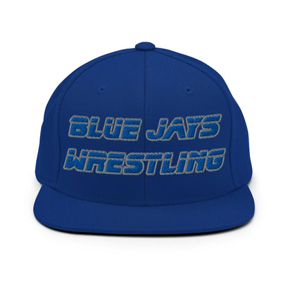 Snapback Hat | Middlesex Bluejays Wrestling | Retro Wrestling Logo