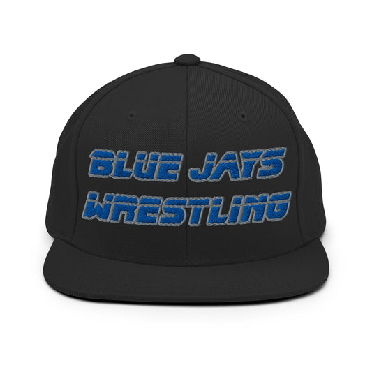 Snapback Hat | Middlesex Bluejays Wrestling | Retro Wrestling Logo
