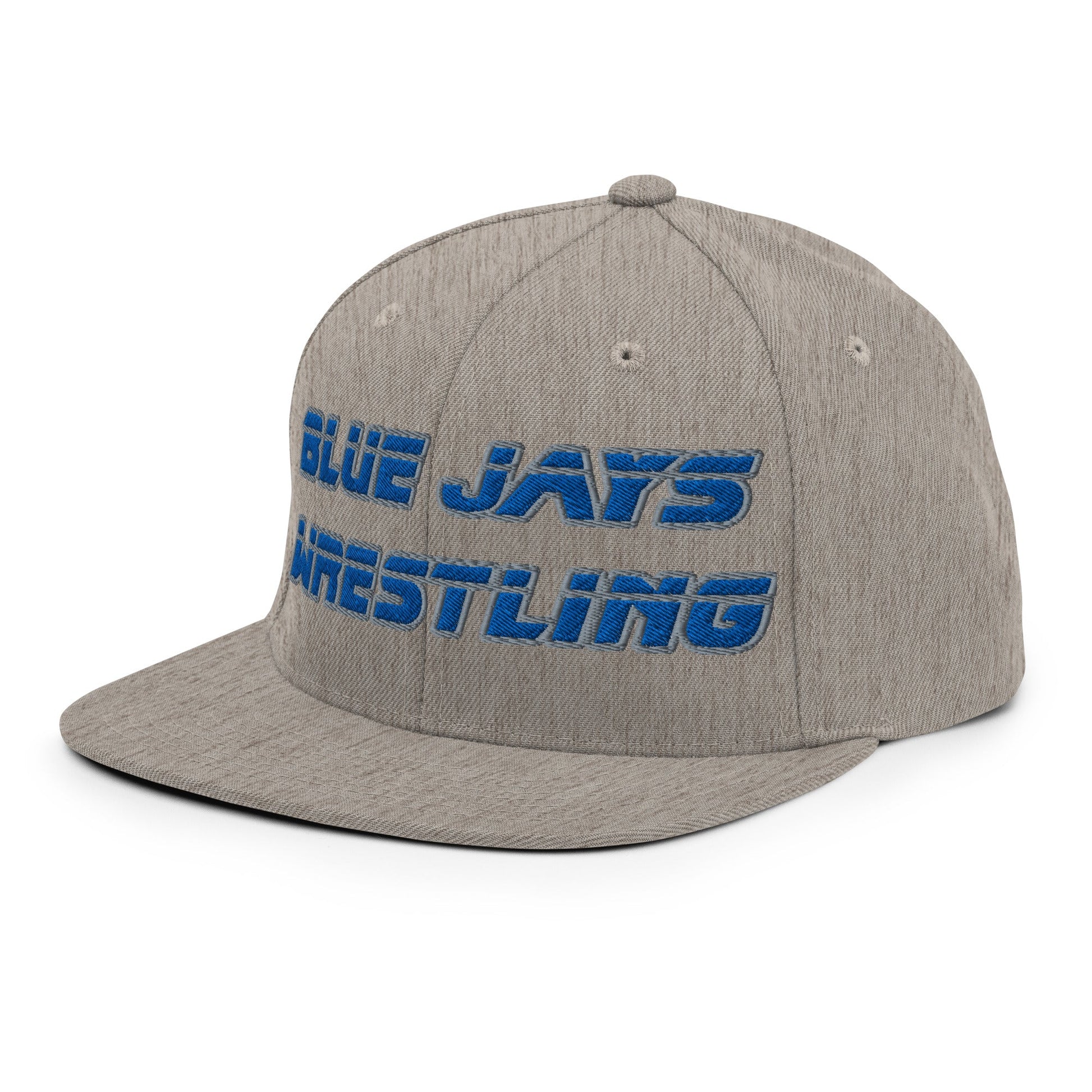 Snapback Hat | Middlesex Bluejays Wrestling | Retro Wrestling Logo