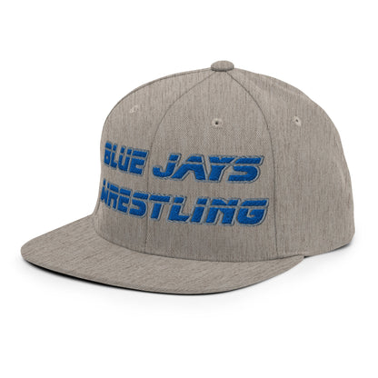 Snapback Hat | Middlesex Bluejays Wrestling | Retro Wrestling Logo