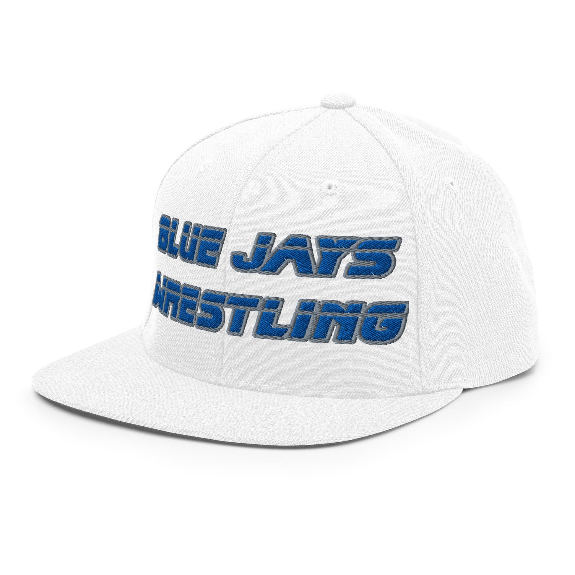 Snapback Hat | Middlesex Bluejays Wrestling | Retro Wrestling Logo