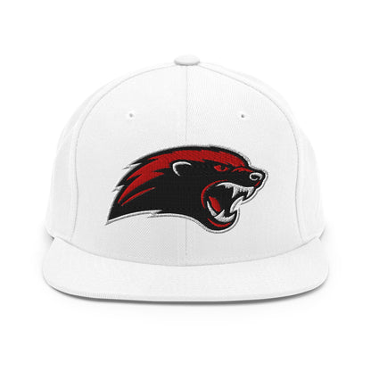 Snapback Hat | Midwest Badgers | Emblem Logo