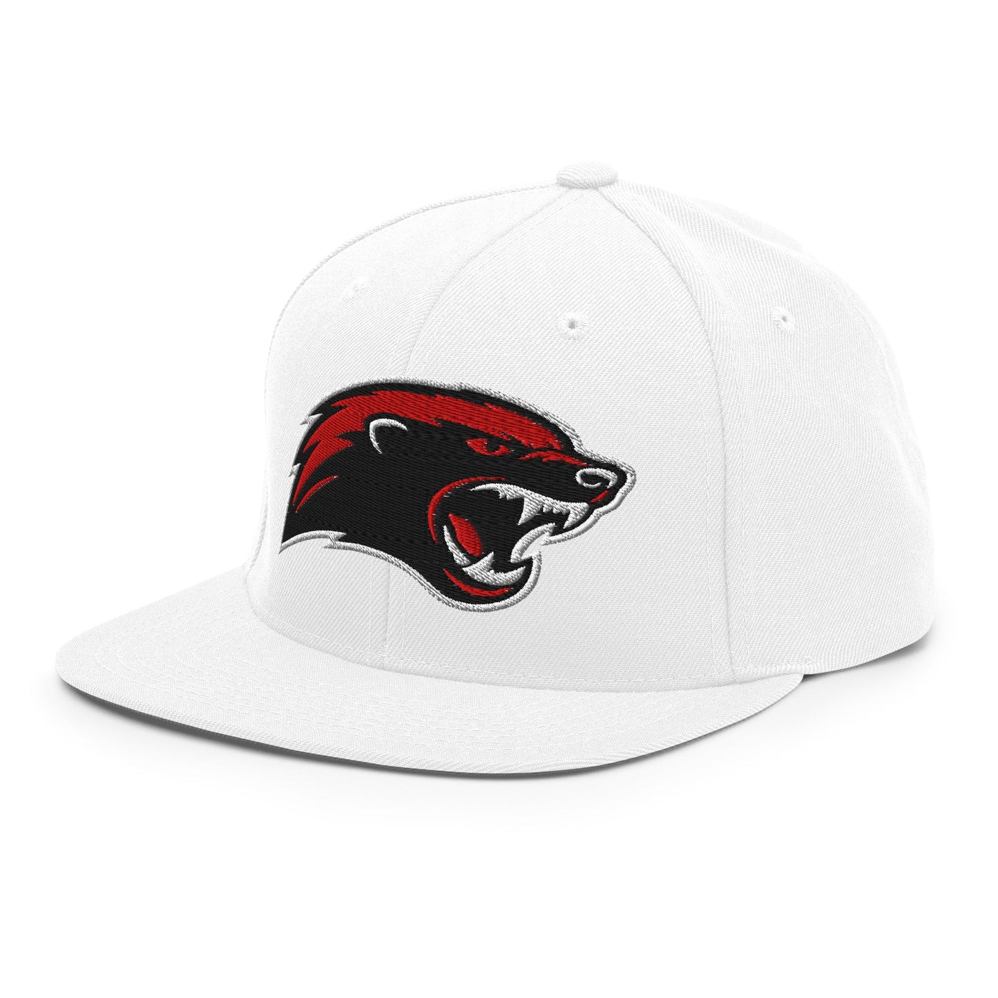 Snapback Hat | Midwest Badgers | Emblem Logo