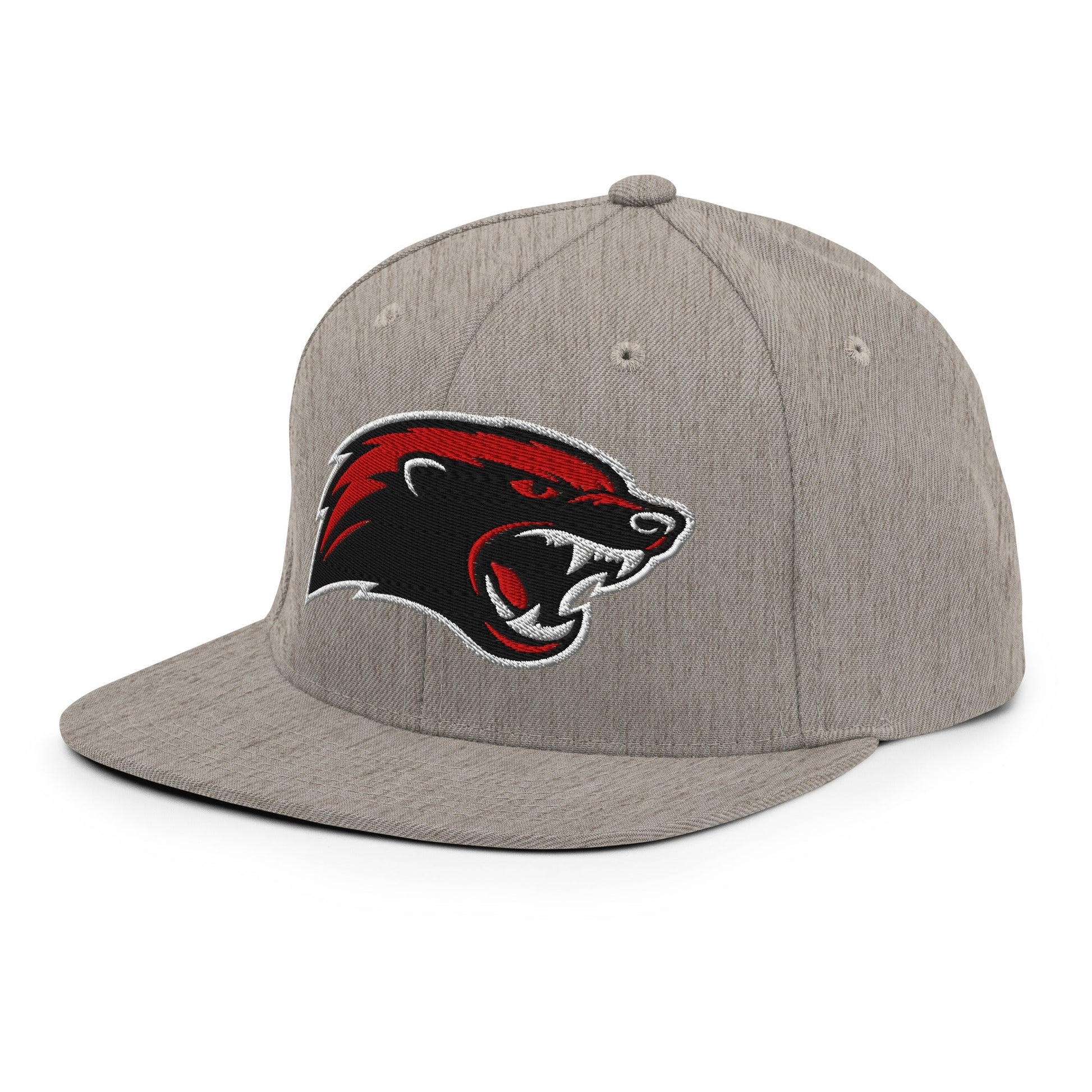 Snapback Hat | Midwest Badgers | Emblem Logo