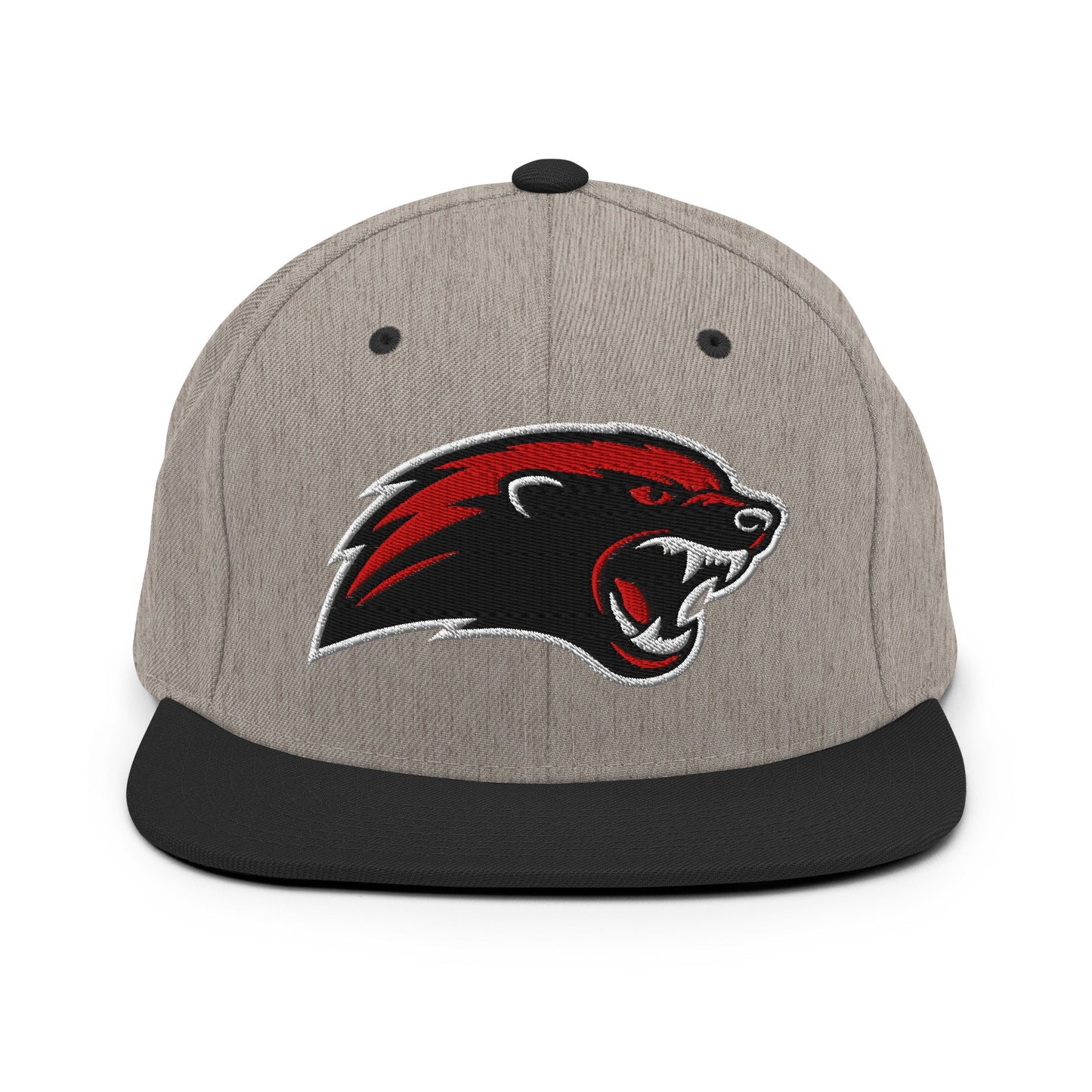 Snapback Hat | Midwest Badgers | Emblem Logo