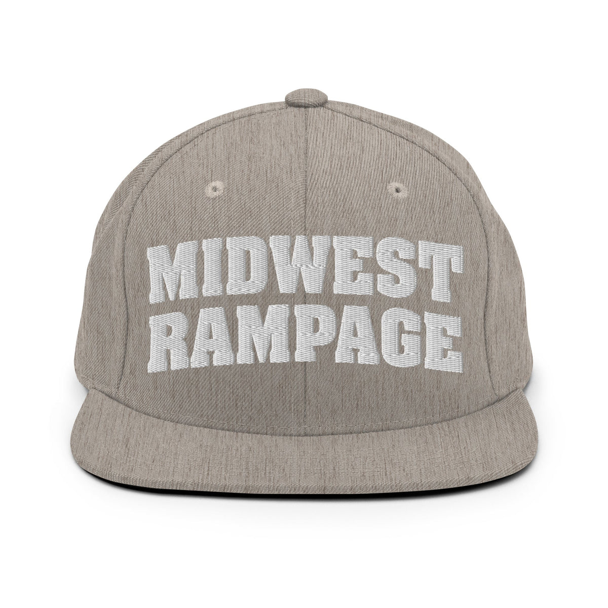 Snapback Hat | Midwest Rampage | Modern Script Logo