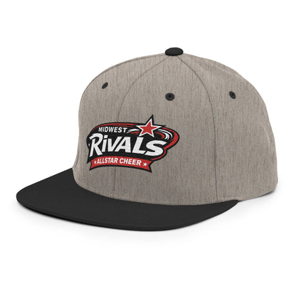 Snapback Hat | Midwest Rivals Allstar Cheer
