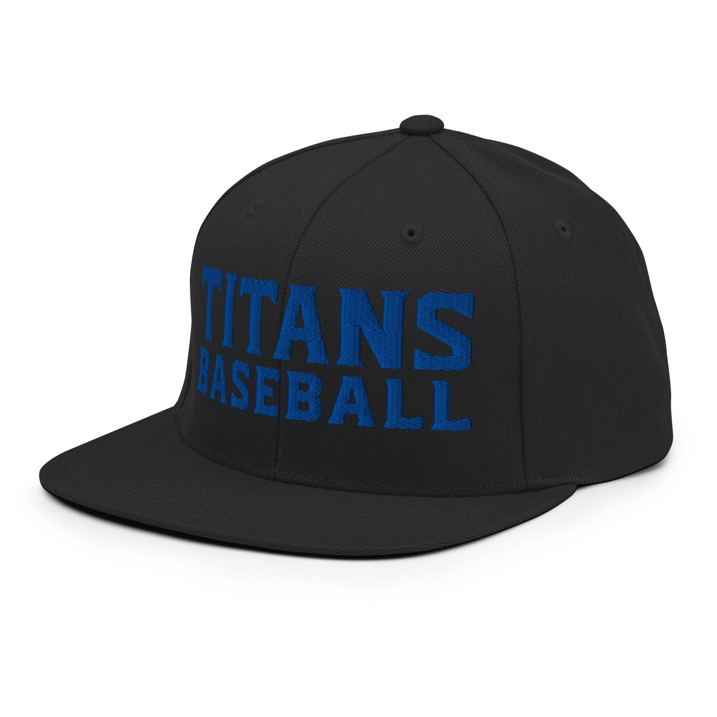 Snapback Hat | Mighty Titans Baseball | Crest Logo