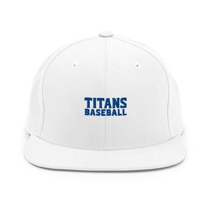 Snapback Hat | Mighty Titans Baseball | Crest Logo