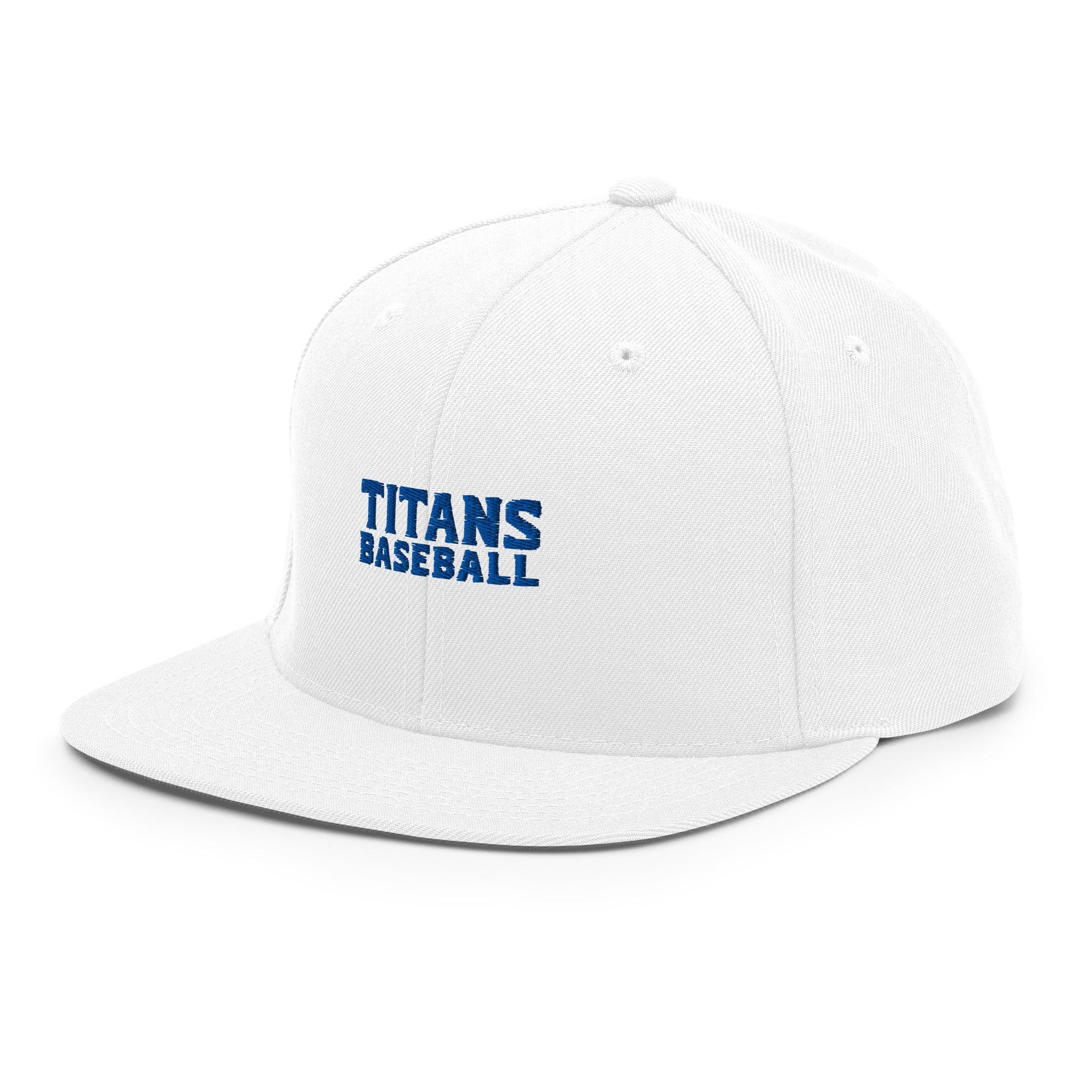 Snapback Hat | Mighty Titans Baseball | Crest Logo