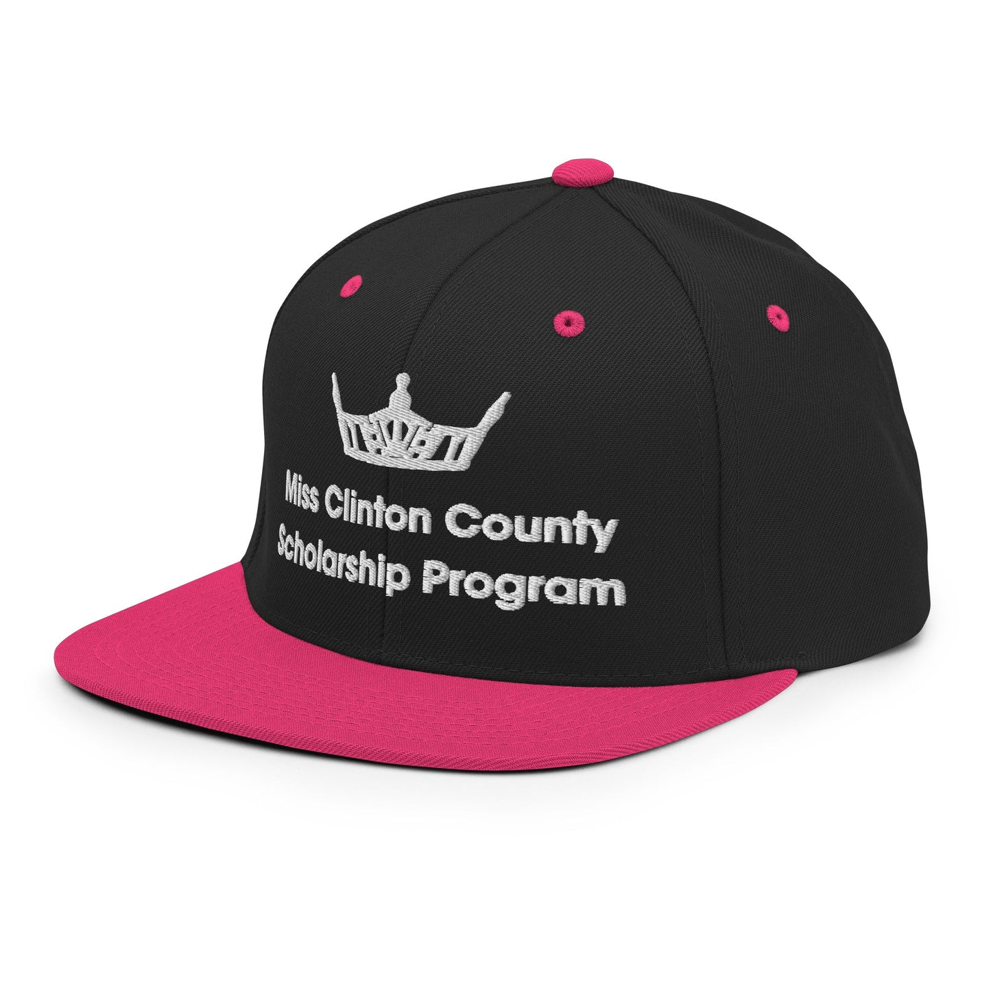 Snapback Hat | Miss Clinton County Scholarship Program | Alt Logo