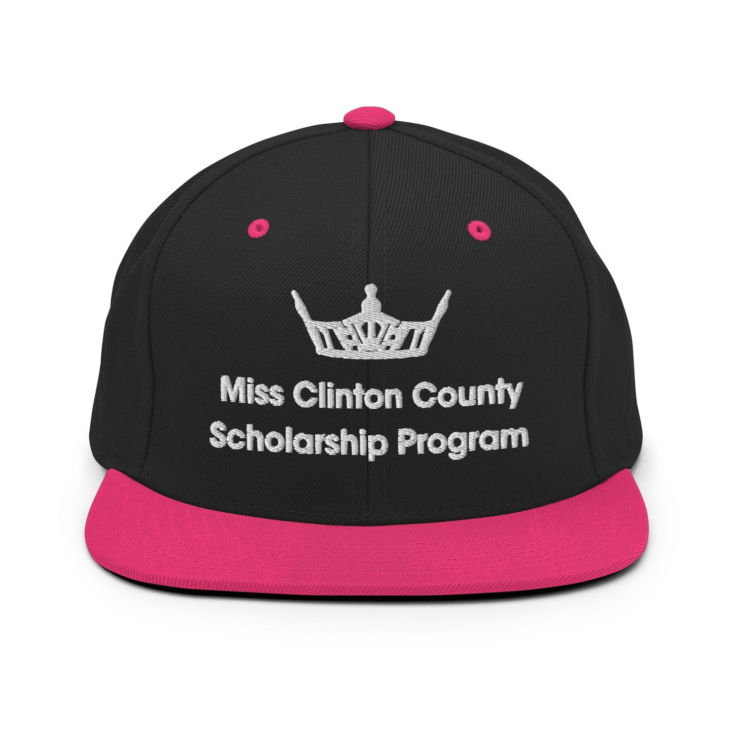 Snapback Hat | Miss Clinton County Scholarship Program | Alt Logo