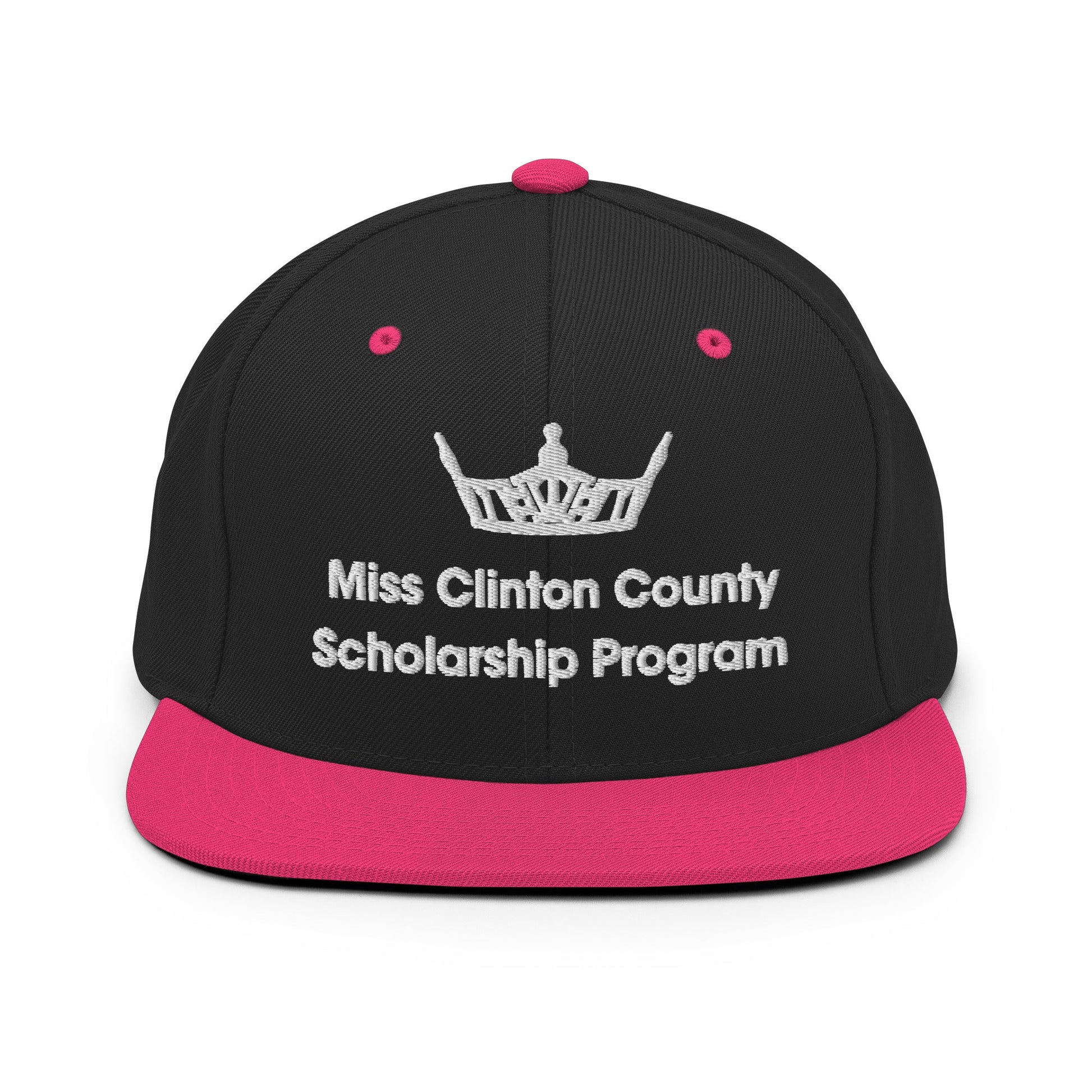 Snapback Hat | Miss Clinton County Scholarship Program | Alt Logo